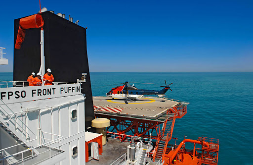 Front Puffin FPSO in the Timor Sea Photo from Outback Photographics NT ©Unauthorised publication of this image is prohibited.For publication / reproduction rights please contact Steve Strike on +61 8 89523559 or email info@photoz.com.au